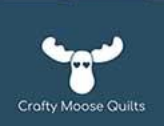 Luminova CMQ 28 Crafty Moose Pattern Moda Fabrics