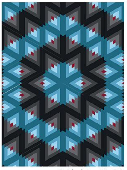 Diamond Medallion CM202402 Quilt Pattern Carolina Moore Moda Each