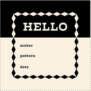 1 800 Calico RS4165 14 Thanks I Made This Black MODA HALF YARD