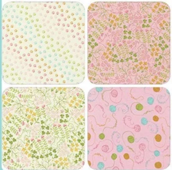 Here Kitty Kitty 20830DR Dessert Roll Moda 20 Pcs Asst