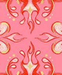 Fireglow Metallic RS2136 12M Dark Ruby Moda Half Yard- PREORDER