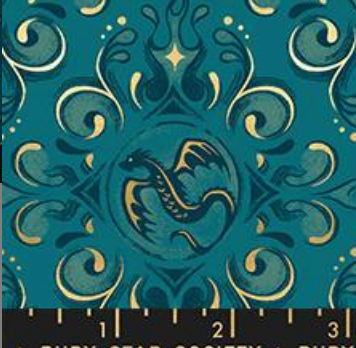 Fireglow Metallic RS2136 14M Galaxy Moda Half Yard - PREORDER