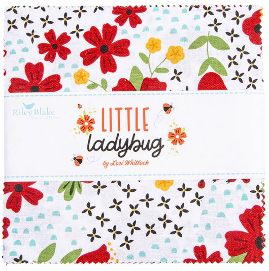 Little Ladybug 5" Stacker 5-­18030-­42 Riley Blake