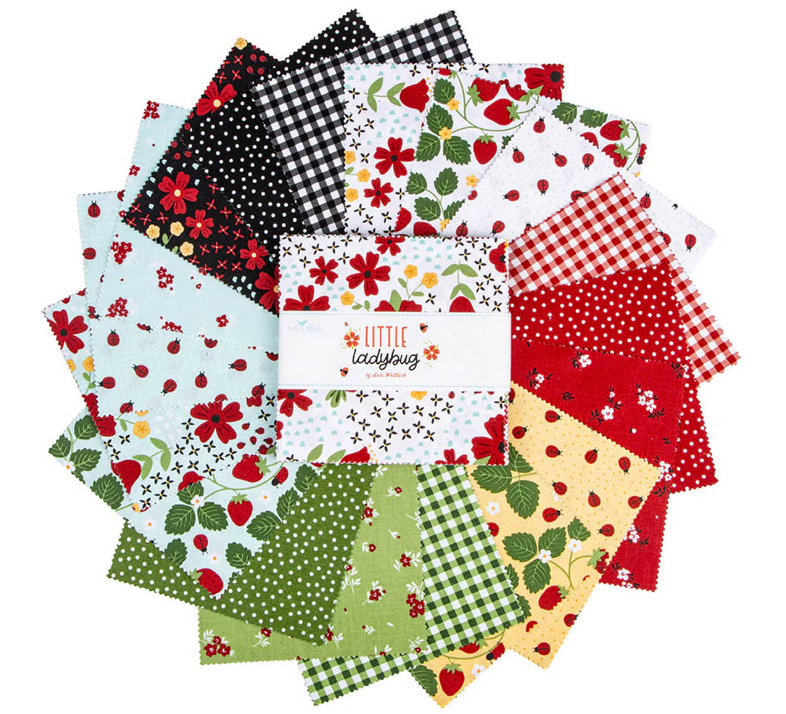 Little Ladybug 5" Stacker 5-­18030-­42 Riley Blake