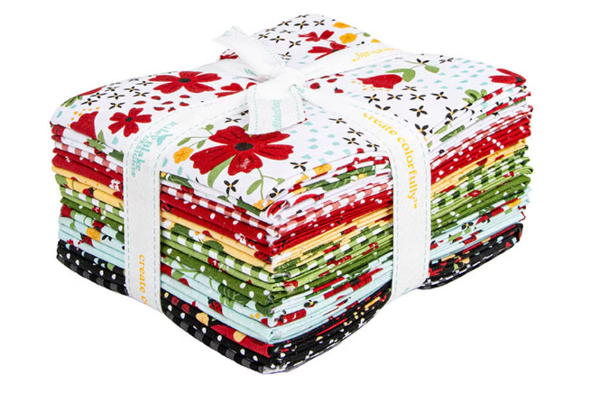 Little Ladybug 18 Fat Quarter Bundle FQ-­18030-­18 Riley Blake