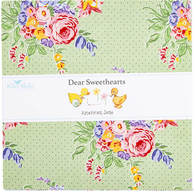 Dear Sweethearts  5" Stacker 5­-18090­-42 Riley Blake