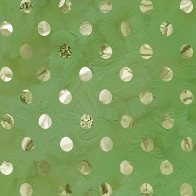 Holly Woods 9238S-64 Matcha Shaded Dots Studio E Half Yard