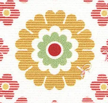 Piece & Plenty Wide Back Wallpaper Marigold WB15895-MARIGOLD Lori Holt Riley Blake - 1 YARD