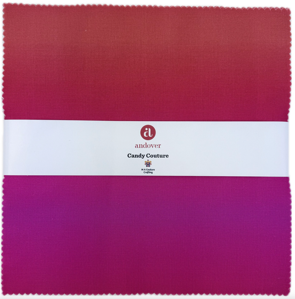 CANDY COUTURE 10" LAYER CAKE 42 CUTS ANDOVER FABRICS 3S-CANDY-X