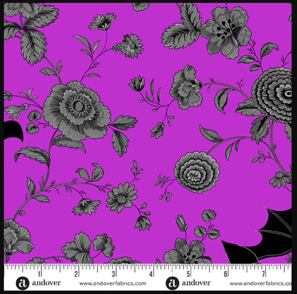 Phantasm Night Garden Elixir Libs Elliott Andover Fabrics A-1517-P By the Half Yard