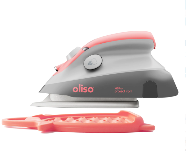 Mini Iron with Trivet Coral Oliso M3PRO-CORAL Each