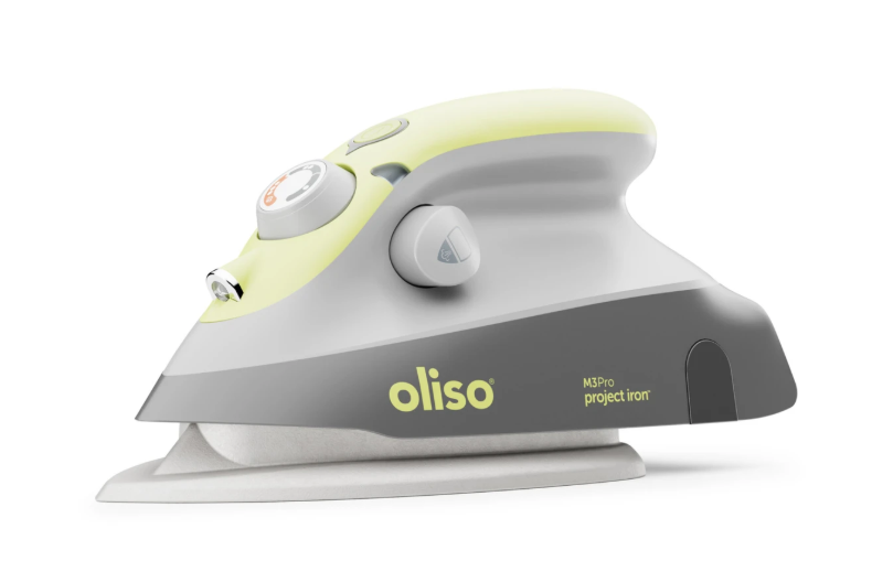 Mini Iron with Trivet Pistachio Oliso M3PRO-PSTCH Each