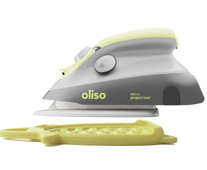 Mini Iron with Trivet Pistachio Oliso M3PRO-PSTCH Each
