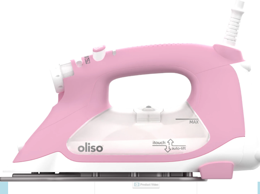 Pro Plus Iron TG1600 Pink Oliso  TG1600-2-PNK Each
