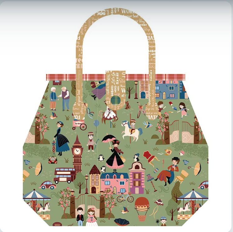 Carpet Bag Pattern Jennifer Long Riley Blake Designs P177-CARPETBAG Each