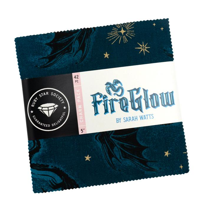Fireglow RS2131PP 5" Charm Pack Sarah Watts Ruby Star- PREORDER