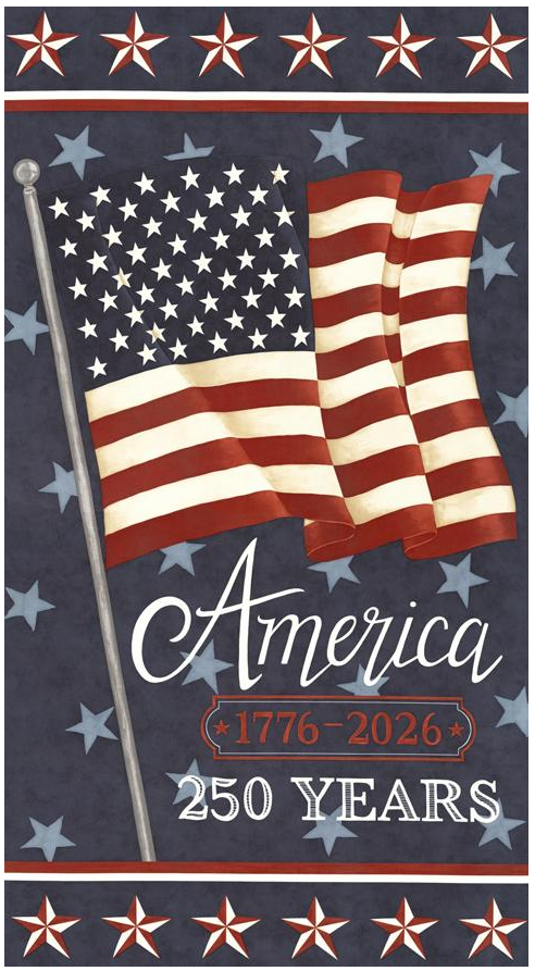 America 250th Anniversary Panel America 250 Years Deb Strain Moda Fabrics 56185 14 Each