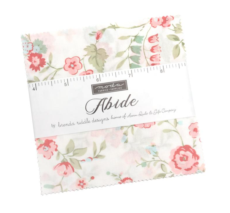 Abide 5" Charm Pack Brenda Riddle Designs  Moda Fabrics 18790PP