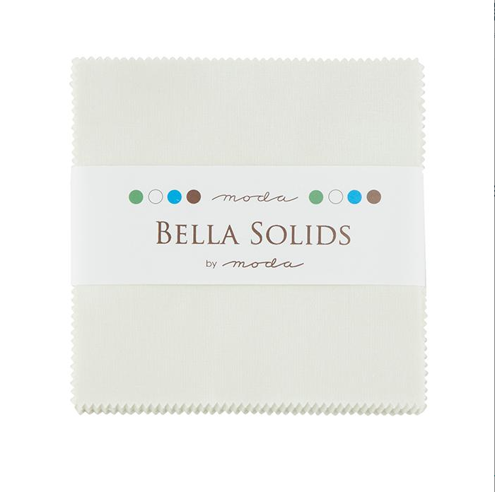 Bella Solids 5" Charm Pack Porcela Moda Fabrics 9900PP 182