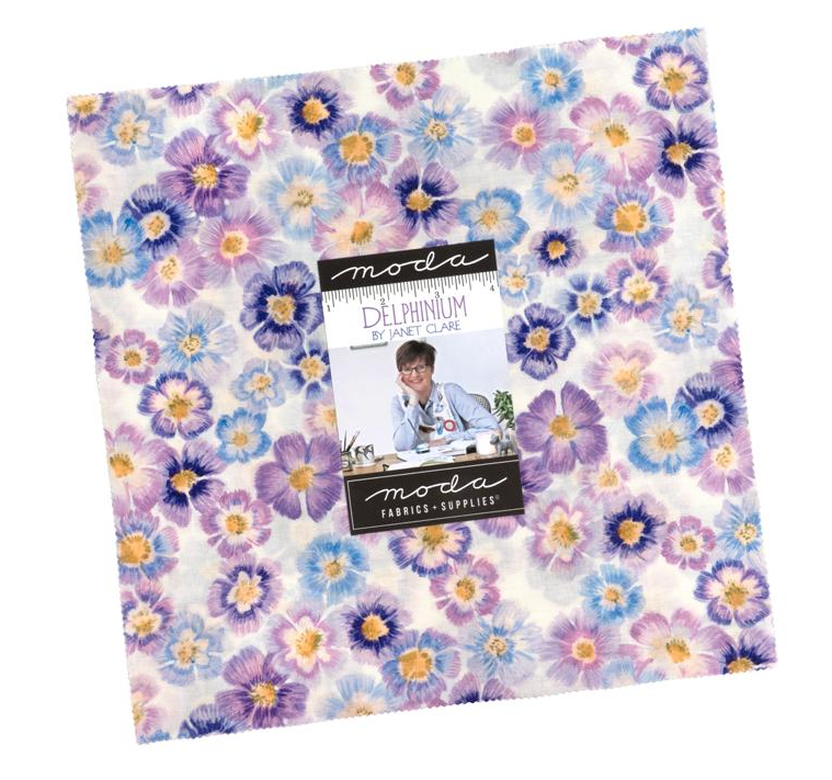 Delphinium Layer Cake Janet Clare Co Moda Fabrics 24650LC Each