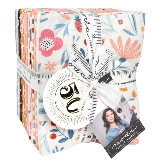 Blossoms And Blooms Fat Quarter Bundle by Elena Amo Moda Fabrics 39050AB Each