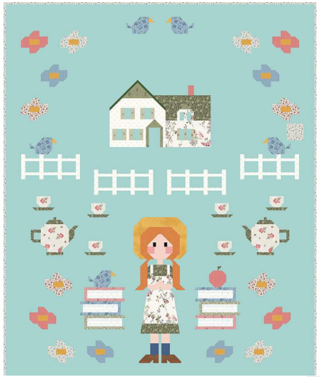 Anne of Green Gables Quilt Pattern by Art East Quilting Co. for Riley Blake Designs P203-ANNEOFGG Each
