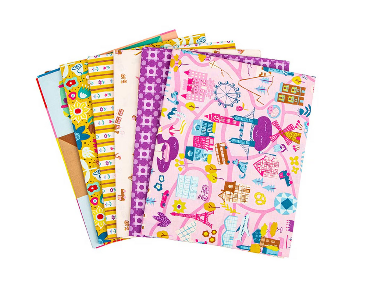 The Genesis of A Journey Rose 6 YD Bundle Riley Blake Designs 1YD-16930R-6
