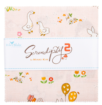 Serendipity 2. - 5" Stacker by Minki Kim for Riley Blake Designs 5-17300-42