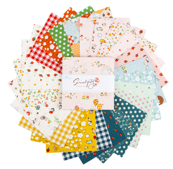 Serendipity 2. - 5" Stacker by Minki Kim for Riley Blake Designs 5-17300-42