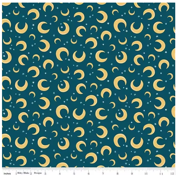 Moons in Oxford Baby Boy by Lori Whitlock for Riley Blake Designs C16762-OXFORD By the Half Yard