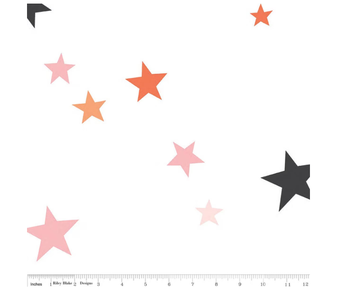 Stars White Hey Pumpkin 3 Yard Wide Back WB16040-WHITE Riley Blake