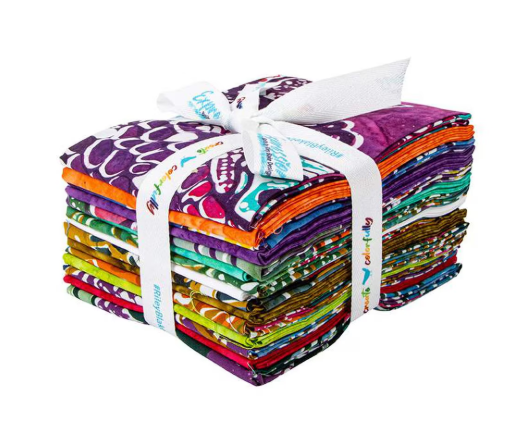 Vintage Sogan Expressions Batiks 15 Fat Quarter Bundle by Riley Blake Designs FQ-23257-15
