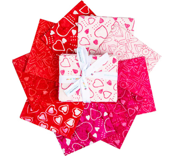 Love Punch Expressions Batiks 9 Fat Quarter Bundle by Riley Blake Designs FQ-23493-9