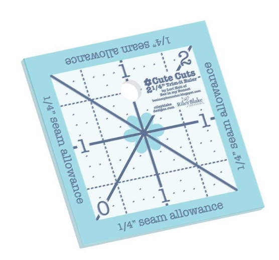 Cute Cuts Trim-It 2.25" Ruler by Lori Holt for Riley Blake Designs STTI-34007 By Each