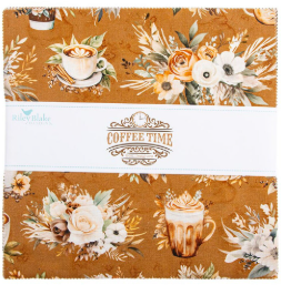Coffee Time 10" Layer Cake by The RBD Designers 10-17130-42 by the Stacker