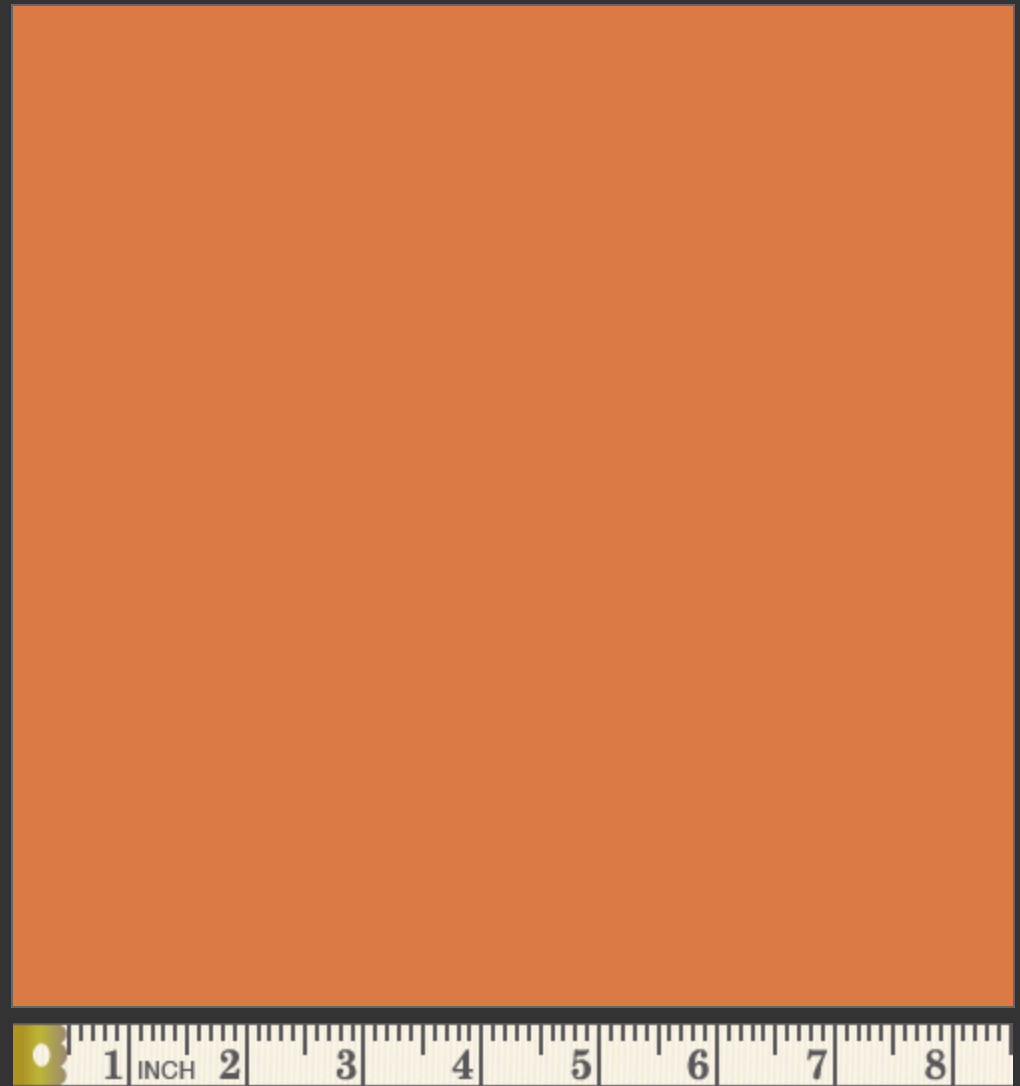 Pure Solids Dried Carrot by Art Gallery Fabrics PE-457 By the Half Yard