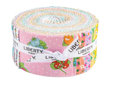 Gifts from the Garden 2.5" Rolie Polie by Liberty Fabrics 0166FR-GFG-A