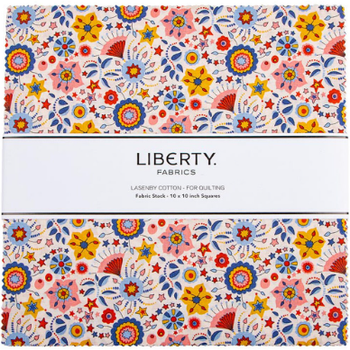 Summer Fair 10" Stacker Liberty Fabrics 0166SQ-SF-10