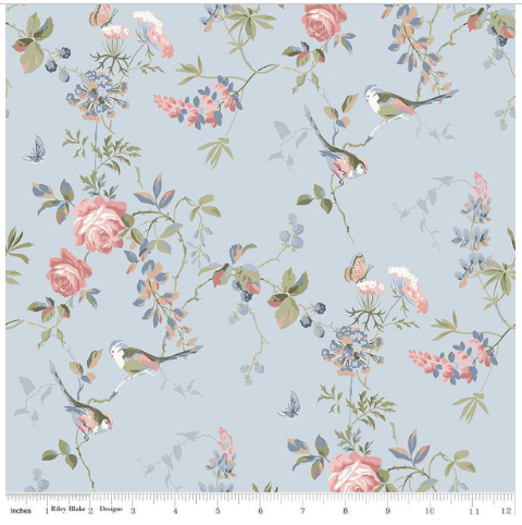 Anne of Green Gables by RBD Designers C16121-SKY by the Half Yard