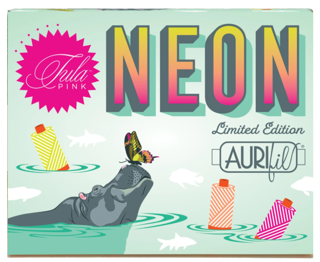 Neon's & Neutrals by Tula Pink for Aurifil USA TP50EC3 By the Set