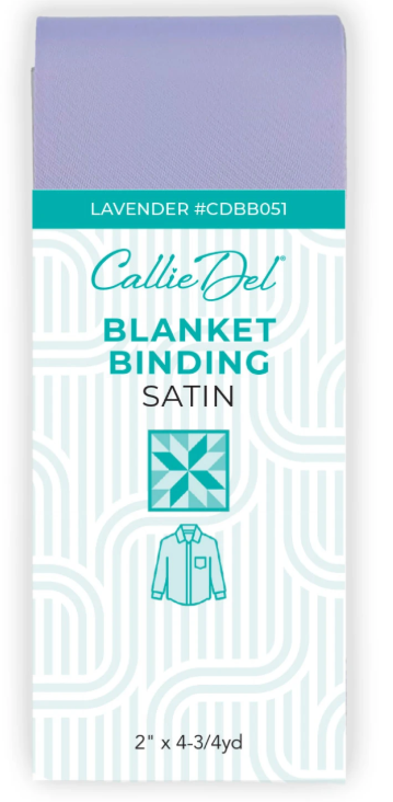 Satin Blanket Binding Lavendar 2in x 4-3/4yd by Callie Del 117794051 By Each