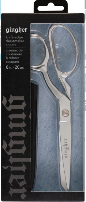 Gingher 8in Knife Edge Dressmaker Shears 220520-1102