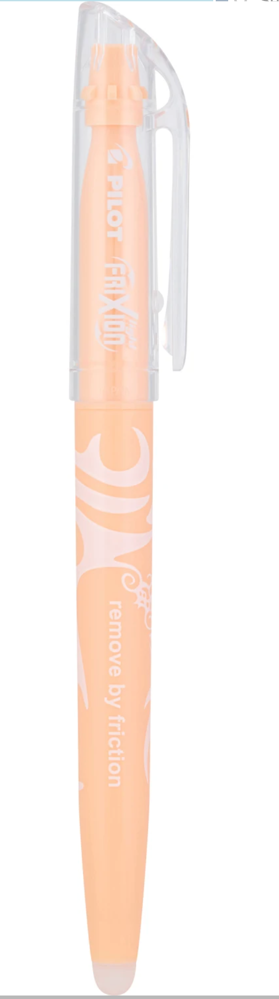 Pilot Frixion Light Pastel Highlighter Apricot # FXLS-APO-BC EACH
