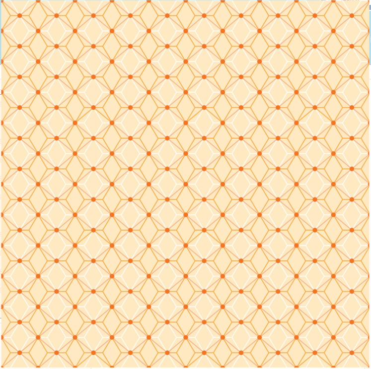 Flourish Geometric Lemon Sue Daley Riley Blake C17452R-LEMON Half Yard