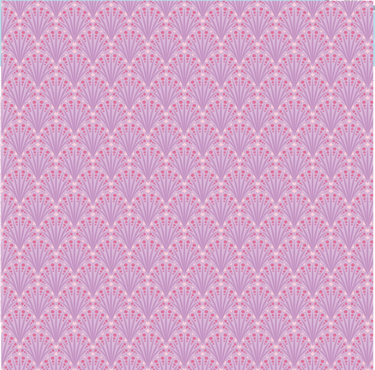 Flourish Fantail Lilac Sue Daley Riley Blake C17453R-LILAC half yard
