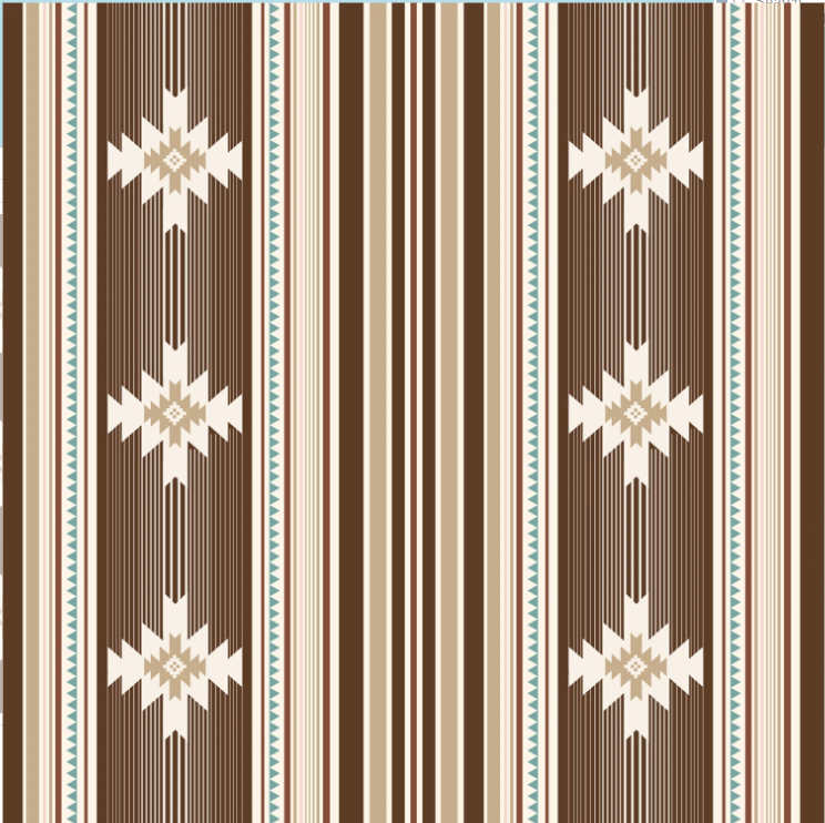Cowgirl Blanket Brown Echo Park Riley Blake C1782-BROWN Half Yard
