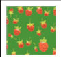 Studio Edit, Strawberries, Green, 37024D-5, Windham Fabrics Half Yard