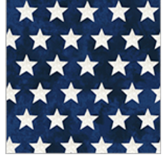 All-American Christmas, Star Bright, Blue, 55279-4, Windham Fabrics Half Yard