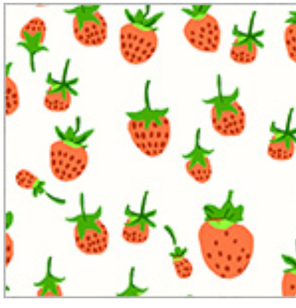 Studio Edit, Strawberries, White, 37024D-3, Windham Fabrics Half Yard