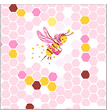 Studio Edit, Hex Bee, Pink, 37025D-6, Windham Fabrics Half Yard